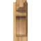 Ekena Millwork Legacy Craftsman Rough Sawn Outlooker, Western Red Cedar, 6"W x 12"D x 16"H OUT06X12X16LEC04RWR - alternate 2